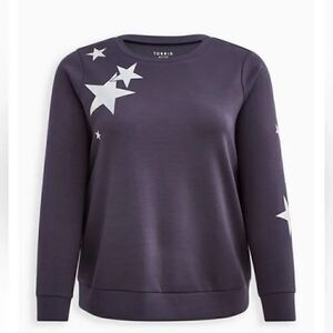 NEW TORRID Star Sweatshirt 